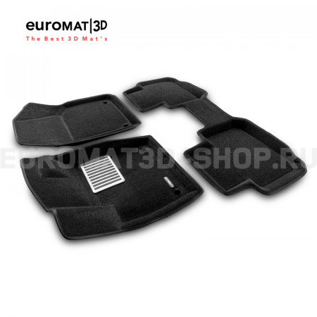 Текстильные 3D коврики Euromat3D Lux в салон для Volkswagen Teramont (2018-) № EM3D-005410 Текстильные 3D коврики Euromat3D Lux в салон для Volkswagen Teramont (2018-) № EM3D-005410