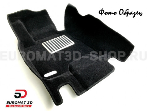 Текстильные 5D коврики с высоким бортом Euromat3D в салон для Toyota Camry XV70 (2018-2024) № EM5D-005101