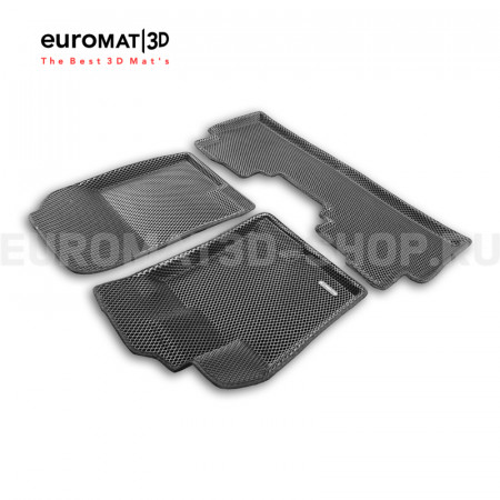 3D коврики Euromat3D EVA в салон для Haval Jolion (2021-) № EM3DEVA-001410 3D коврики Euromat3D EVA в салон для Haval Jolion (2021-) № EM3DEVA-001410