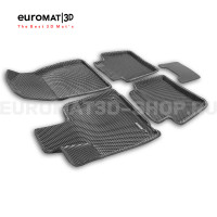 3D коврики Euromat3D EVA в салон для Hongqi H5 (2022-) № EM3DEVA-001482