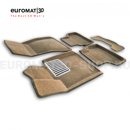 Текстильные 3D коврики Euromat3D Lux в салон для Bmw 5 G30 (2017-) № EM3D-001219R Коричневые Текстильные 3D коврики Euromat3D Lux в салон для Bmw 5 G30 (2017-) № EM3D-001219R Коричневые